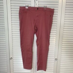 Maurices Rose-Toned Skinny Pants | Size 18 Regular